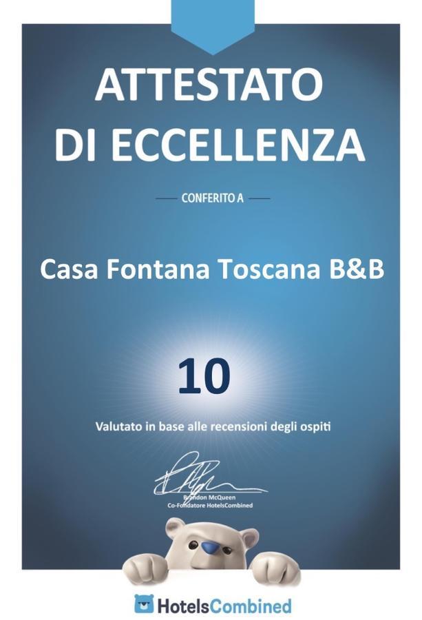 Casa Fontana Tuscany B&B Barga Exterior foto